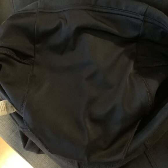 SPANX FAUX SUEDE NAVY LEGGINGS L - Picture 10 of 12